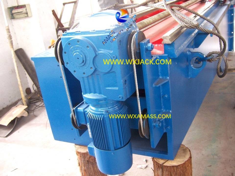 3 Heavy duty Large Steel Structure BOX I H Beam End Face Milling Machine 53- 100_7855